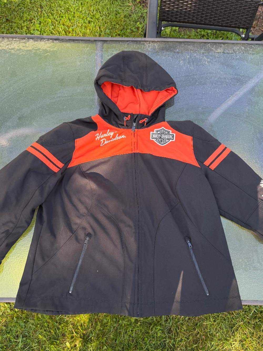 Harley-Davidson Women's Miss Enthusiast Soft Shell Jacket Black 2W 98408-19VW